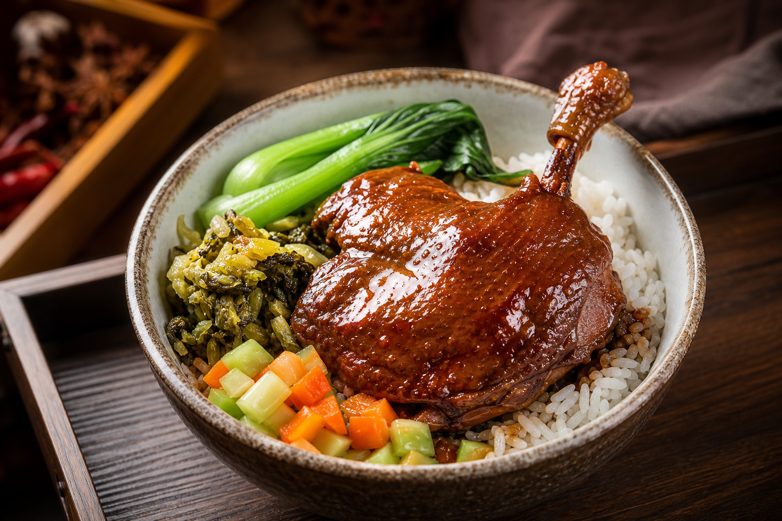 鸭腿饭